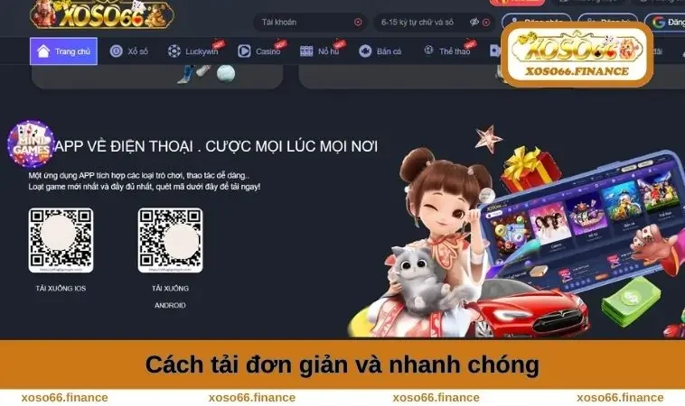 Tải App XOSO66 2 Cách tải đơn giản nhanh chóng