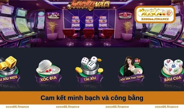 Điều Khoản Sử Dụng XOSO66 2 Cam kết minh bạch và công bằng